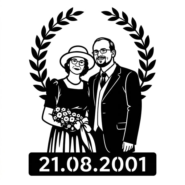 Hochkant Kranz-Portrait – 21.08.2001