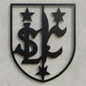 Heraldisches Wappen Wandschild