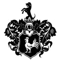 Wappen-Emblem Wandschild Steelmonks
