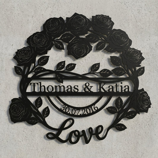 Rosen-Emblem Thomas & Katja