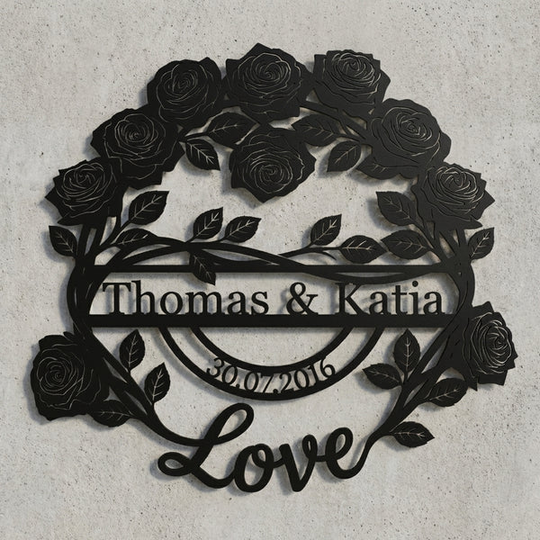 Rosen-Emblem Thomas & Katja