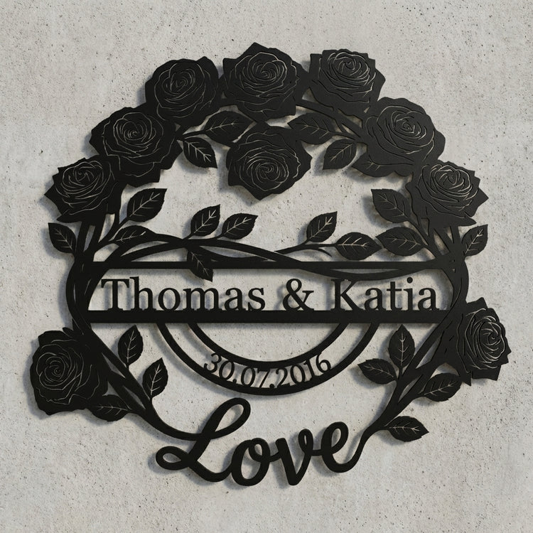 Rosen-Emblem Thomas & Katja