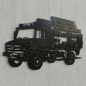Fahrzeug-Silhouette mit Dachbox Steelmonks
