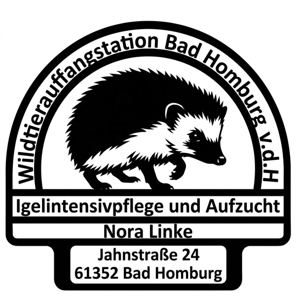 Emblem-Wandschild Wildtierauffangstation Bad Homburg