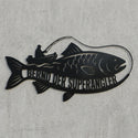 Fisch-Emblem Bernd der Superangler