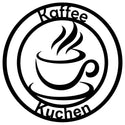 Rundschild Kaffee & Kuchen