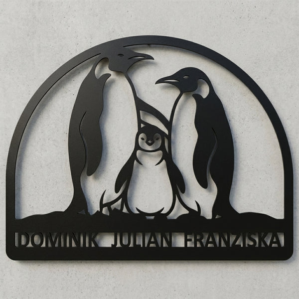 Pinguin-Familie – Dominik, Julian & Franziska