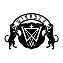 WINKLER Kamin-Wandschild mit Rottweilern Steelmonks