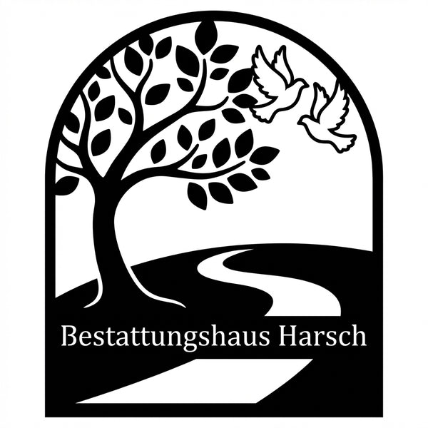 Bestattungshaus Harsch Bogenschild