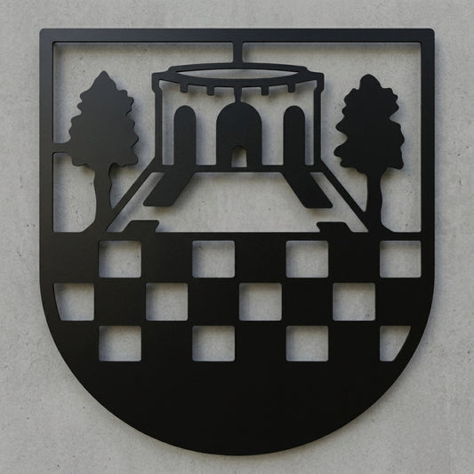 Wappen Dahle Wandschild