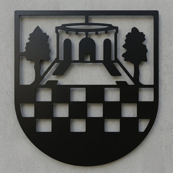 Wappen Dahle Wandschild