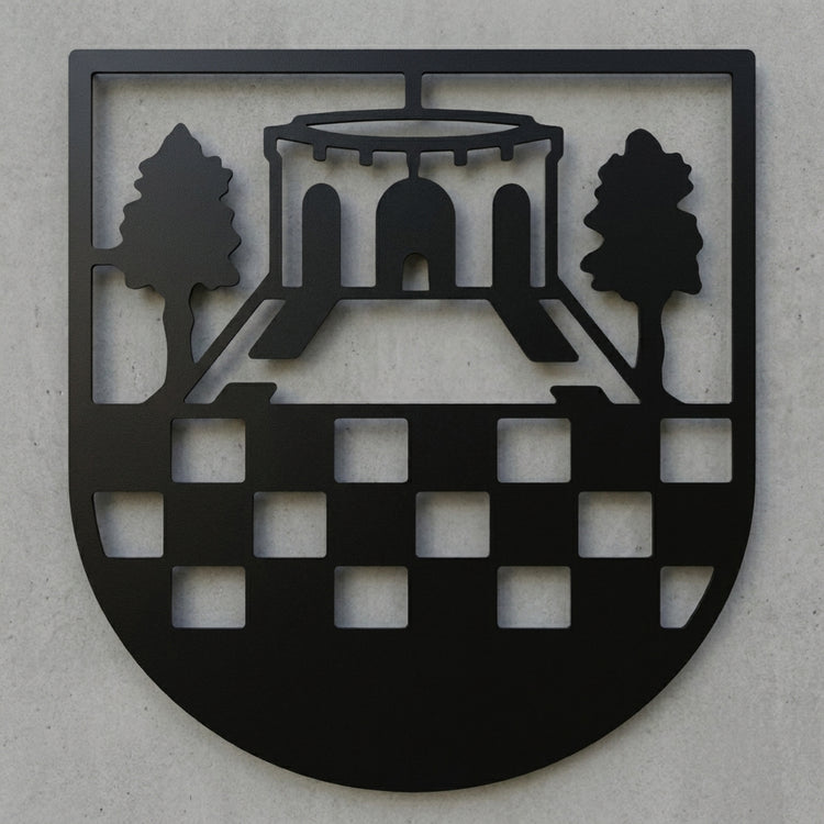 Wappen Dahle Wandschild