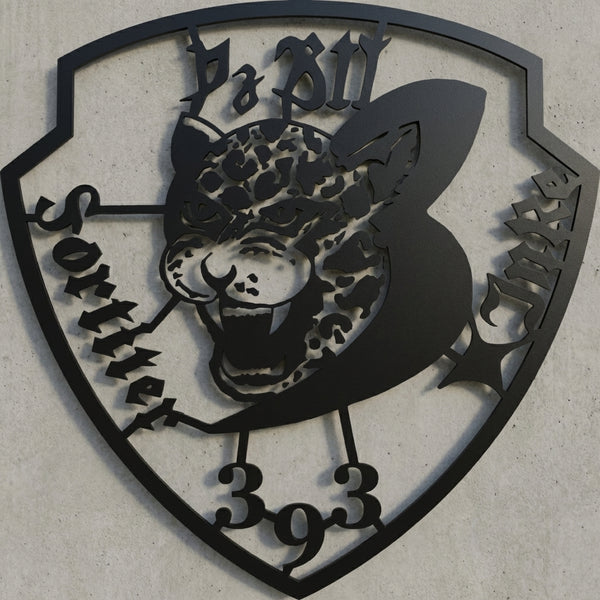 Kompaniewappen Wandschild