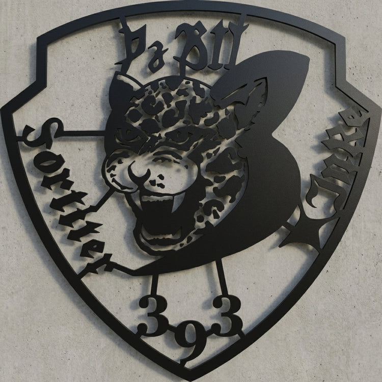 Kompaniewappen Wandschild