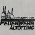 Abschied – Silhouette-Wandschild
