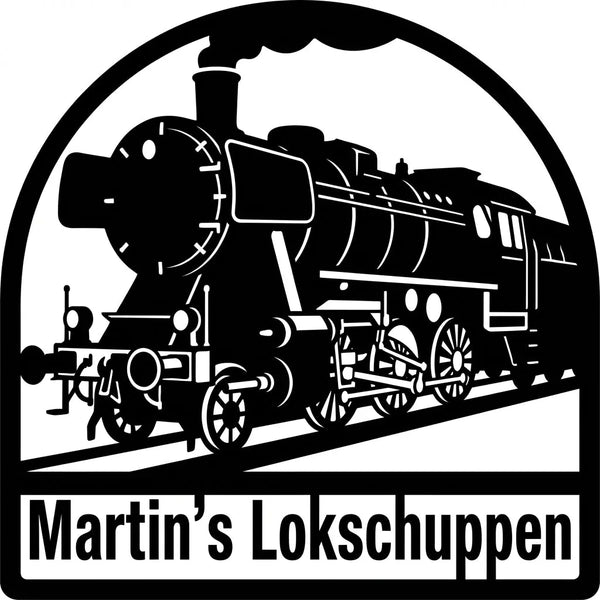 DDR-Lok Depot-Schild – Martin’s Lokschuppen Steelmonks