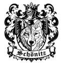 Familienwappen Schönitz – Wolf & Bundesadler