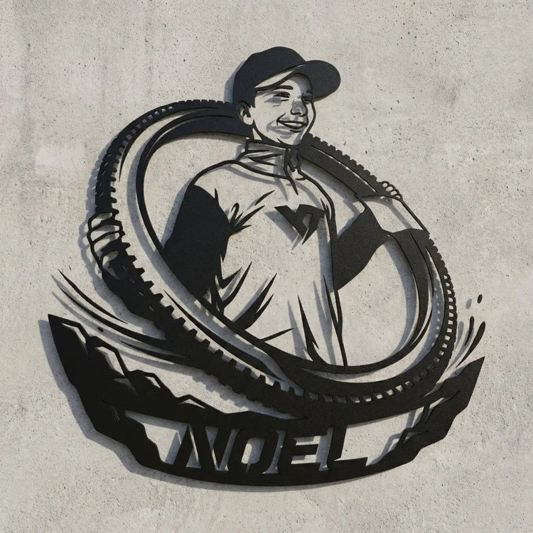 Downhill-Wandschild Noel