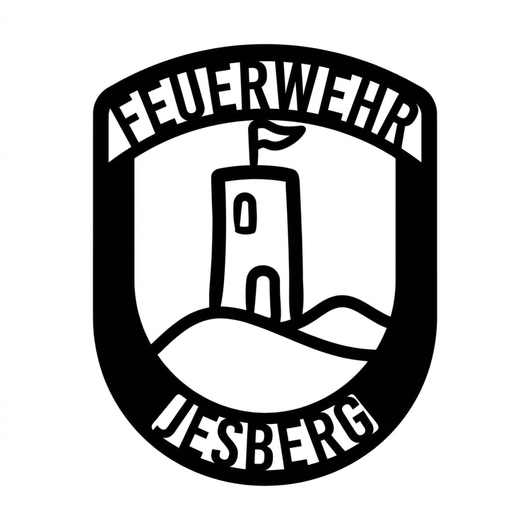 Feuerwehr Jesberg Wappen-Schild