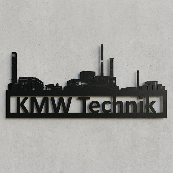 KMW Technik Emblem-Wandschild