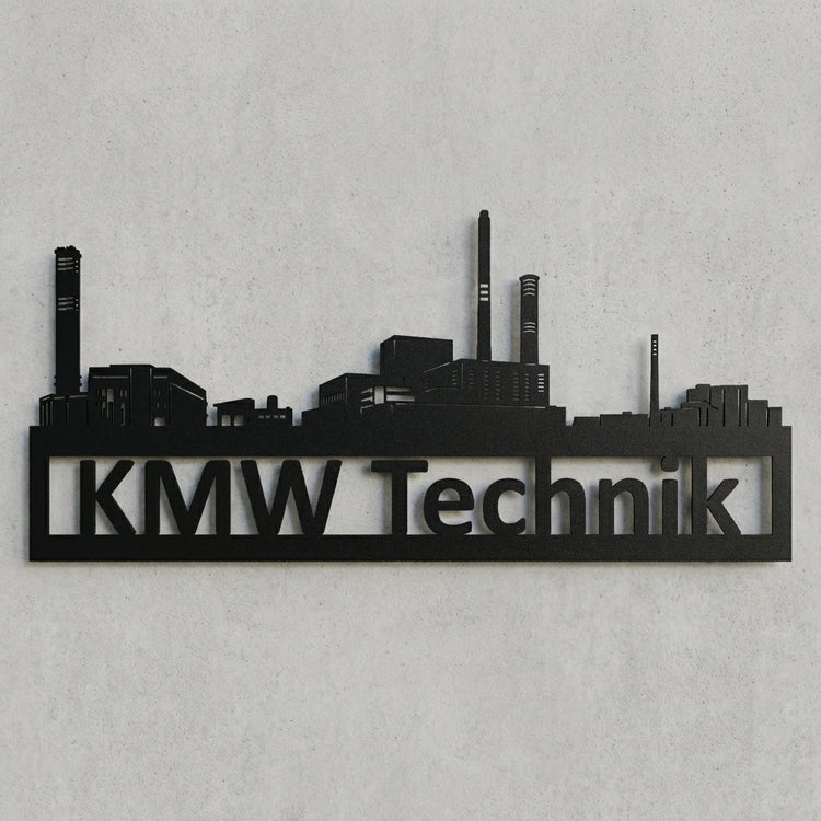 KMW Technik Emblem-Wandschild