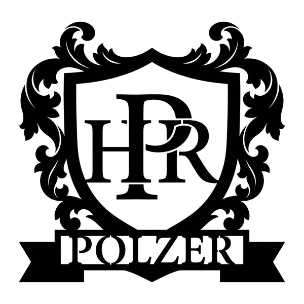 Wappen-Monogramm HPR – Polzer