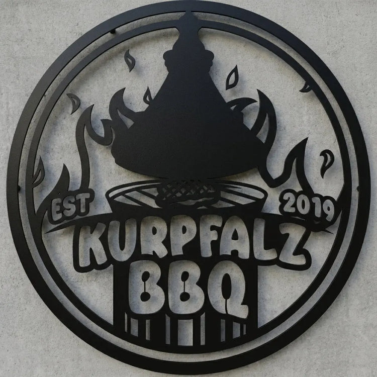 Originalgetreues Logo-Wandschild
