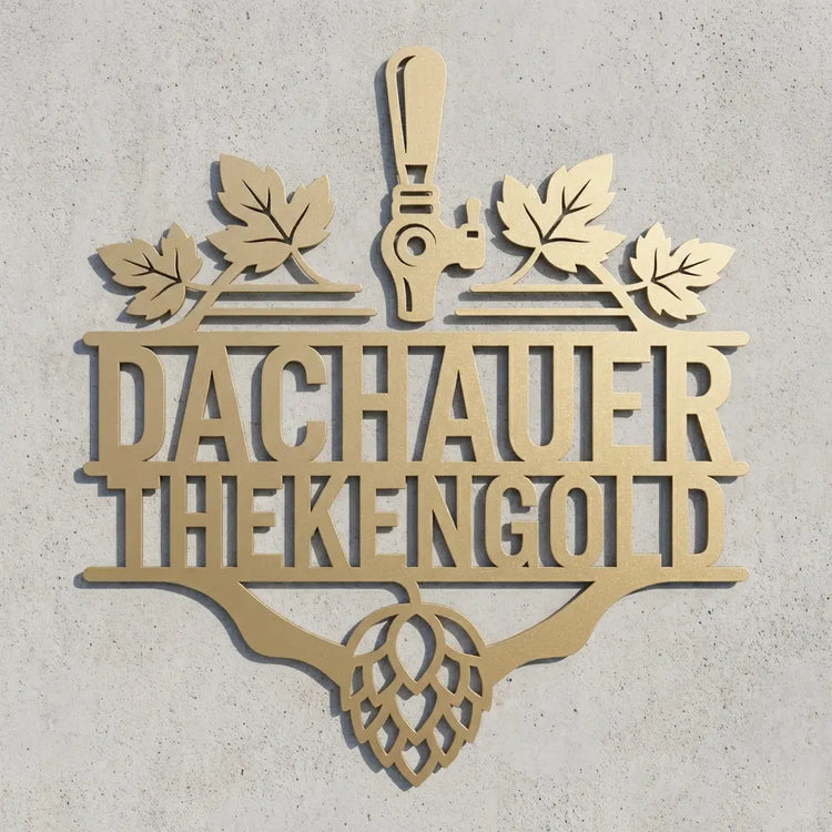 Lokal-Emblem Wandschild