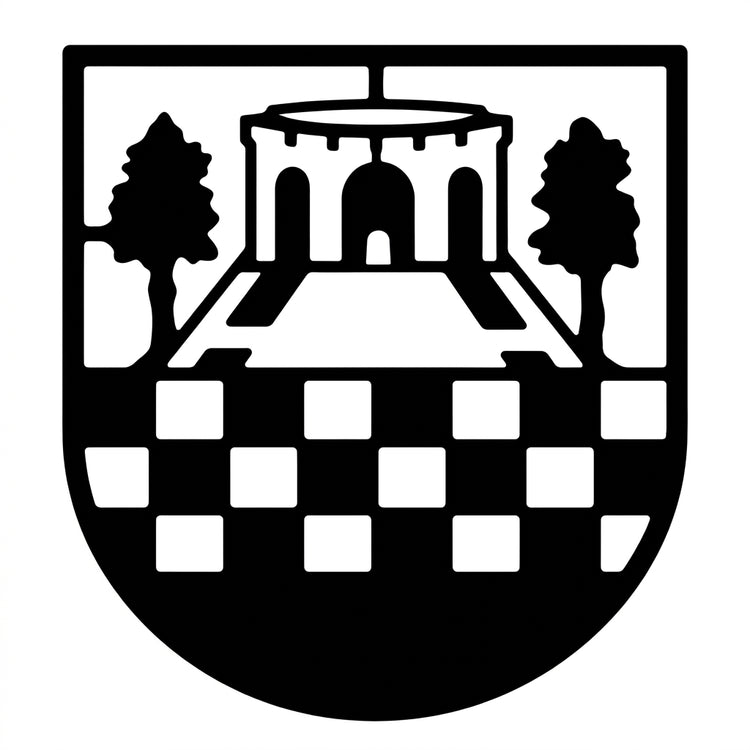 Wappen Dahle Wandschild