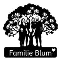 Wandschild Familie Blum – Magnolienbaum Steelmonks