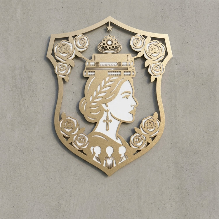 Heraldik-Wappen Wandschild