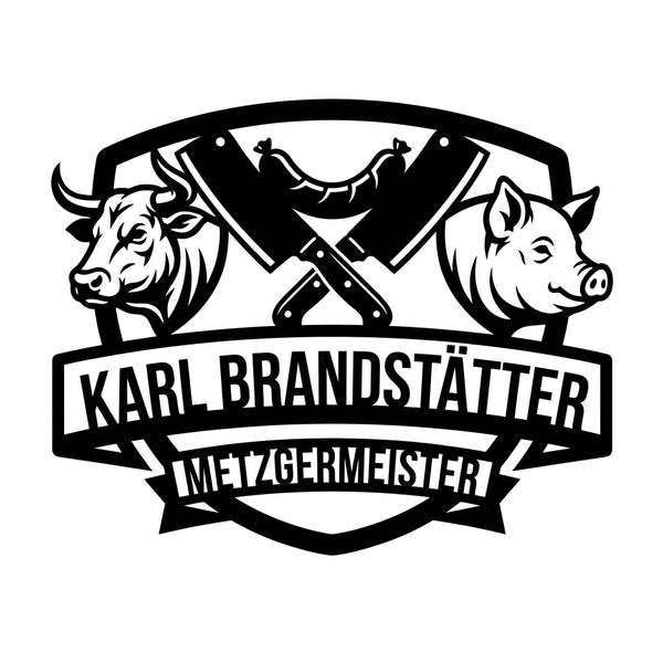 Metzger-Emblem Karl Brandstätter