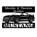 Mustang Jubiläums-Wandschild