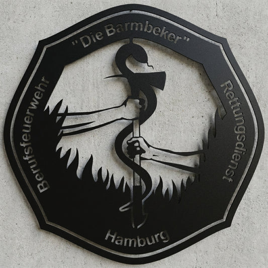 Feuerwehr-Wappen Schild