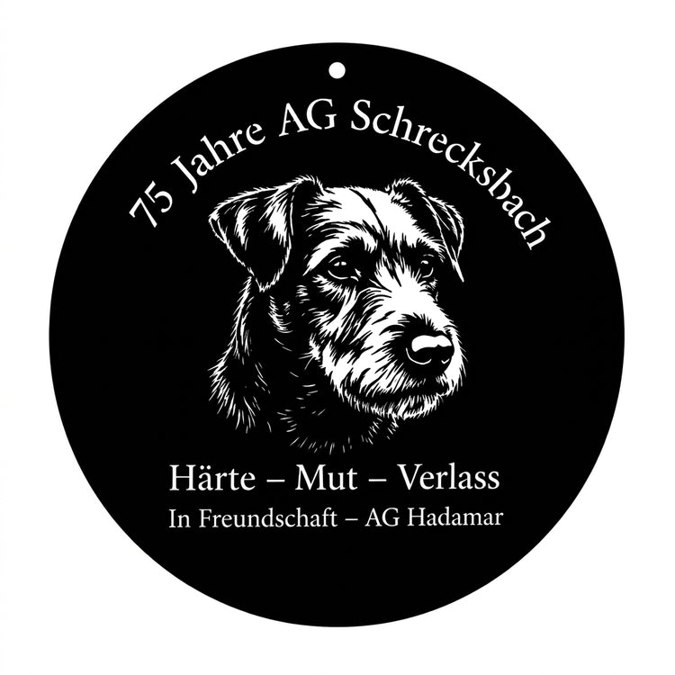 Türschild nach Zeichnung