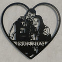 Herz-Datum Wandschild 19.02.2024 Steelmonks