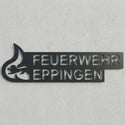 Feuerwehr-Logo Emblem Wandschild Steelmonks