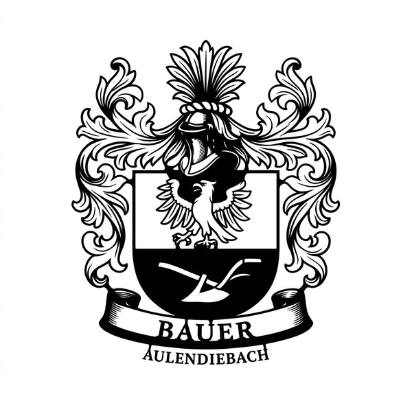 Wappen-Emblem nach Bildvorlage