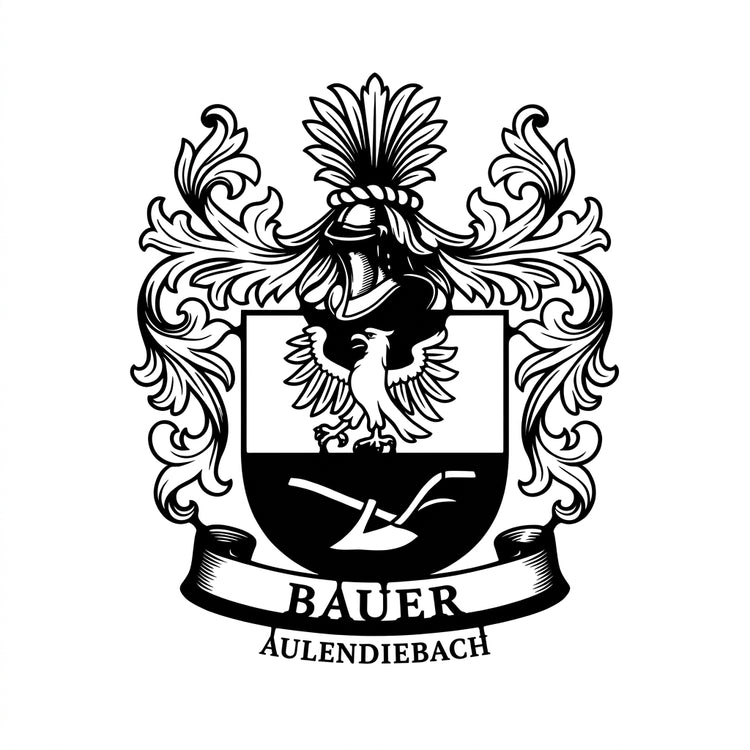 Wappen-Emblem nach Bildvorlage