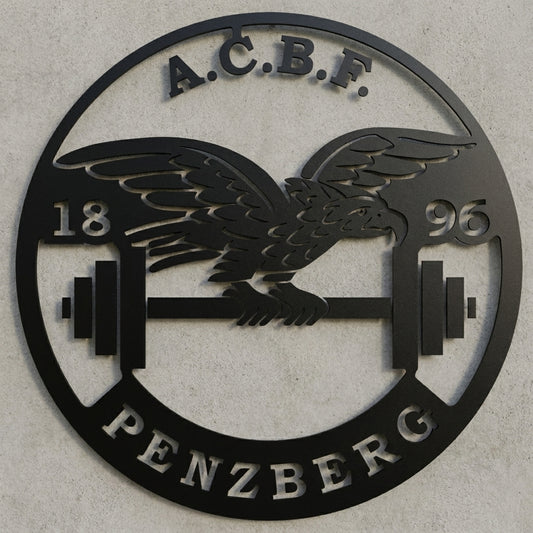Vereinslogo Wandschild