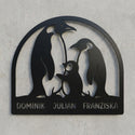 Pinguin-Familie – Dominik, Julian, Franziska