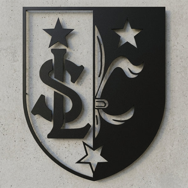 Wappen Positiv/Negativ – Offener Stern