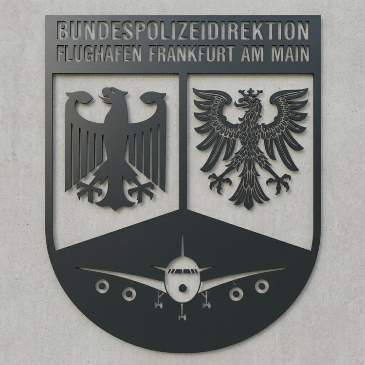 Behörden‑Wappenschild