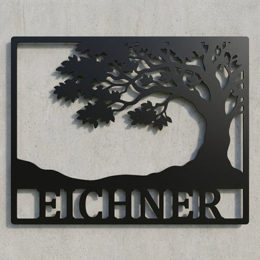 Wandschild Baum rechts – EICHNER
