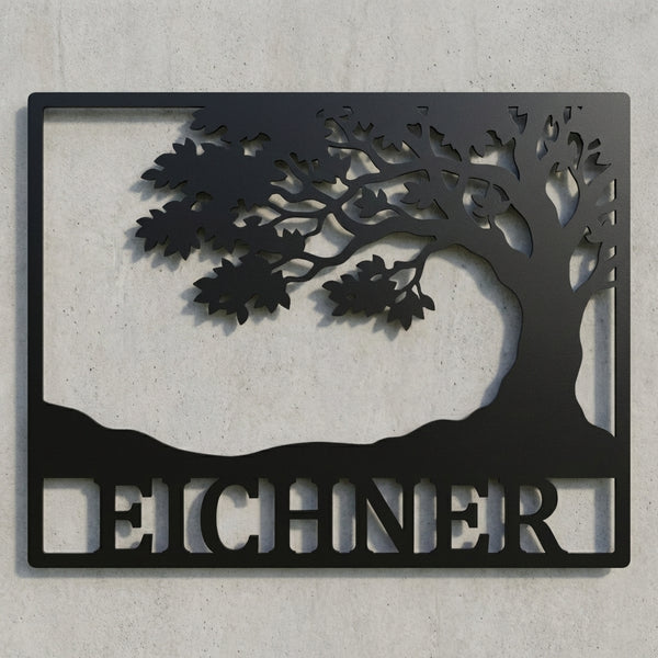 Wandschild Baum rechts – EICHNER