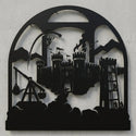 Burg unter Belagerung – Wappenschild Steelmonks