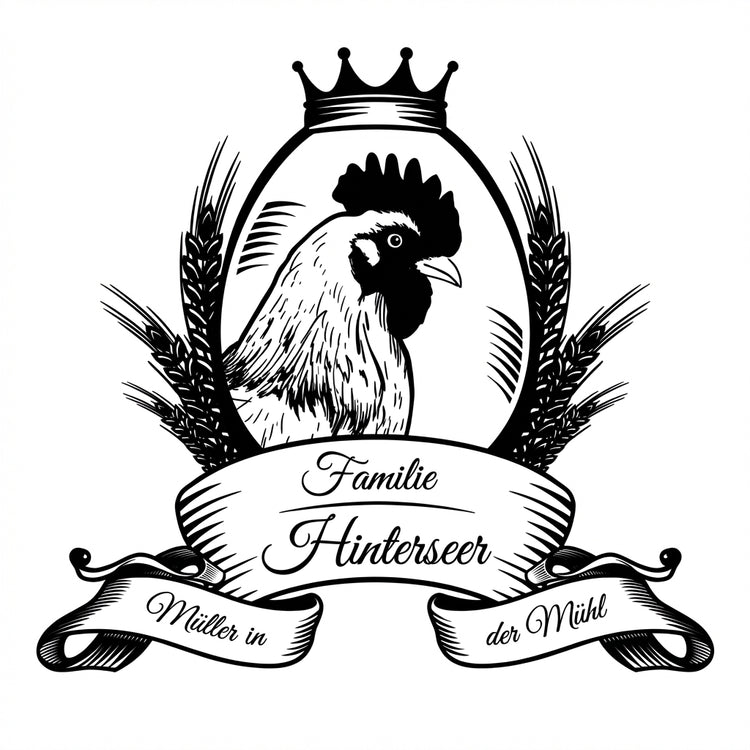 Hofladen Logo Wandschild