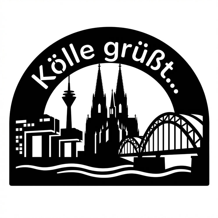 Bogenschild Köln – Kölle grüßt...