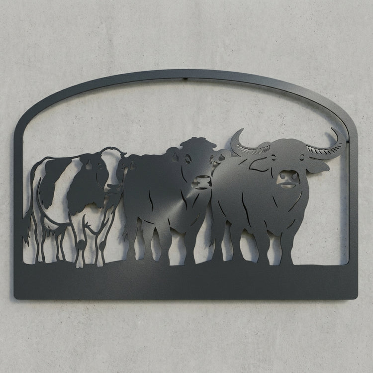 Hofschild Landwirtschaft – Bogenplakette