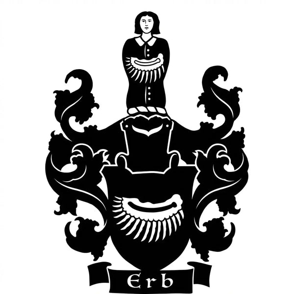 Familienwappen-Wandschild mit Namen Steelmonks